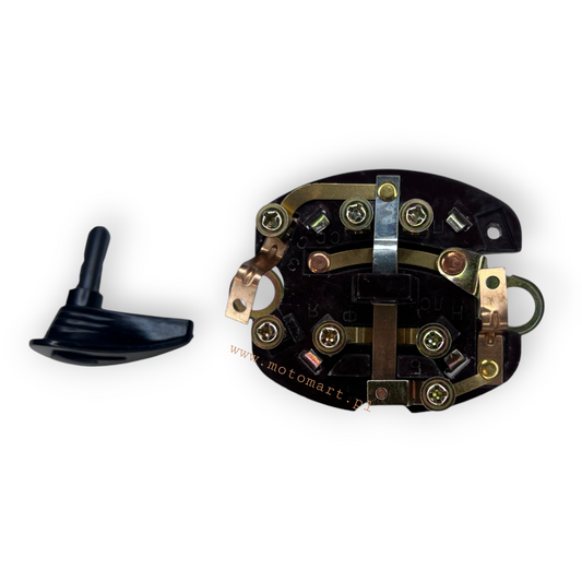 Stacyjka K750 + KLUCZYK Dniepr Ural M72 6V lampa klucz zaplon